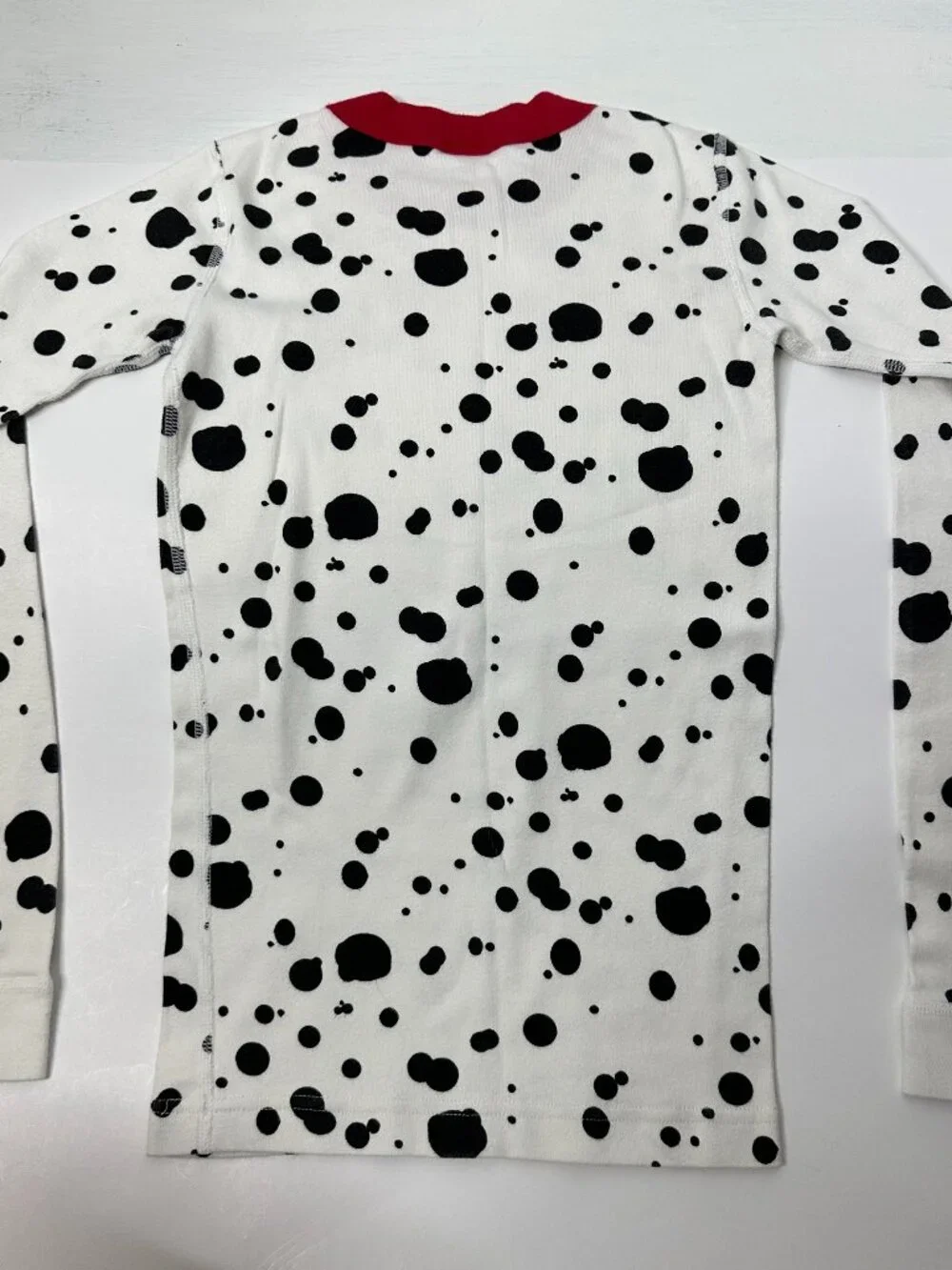 Hanna Andersson Kids Dalmatian Print 2 Piece Pajamas Size 10